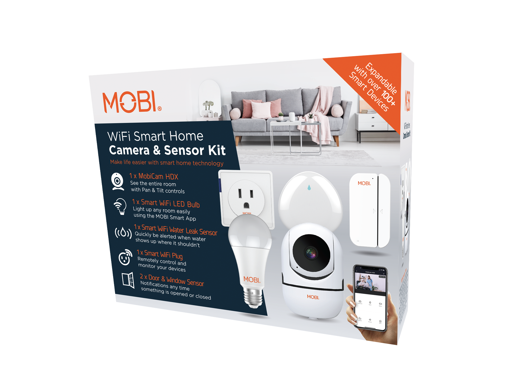 70275 - WiFi Smart Home Camera & Sensor Kit