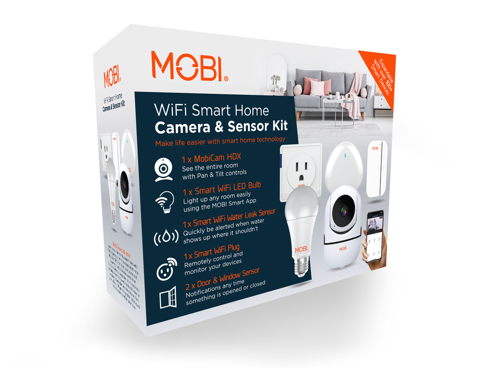 70275 - WiFi Smart Home Camera & Sensor Kit